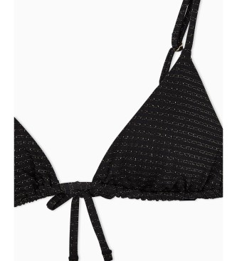 Emporio Armani Bikini Lurex negro