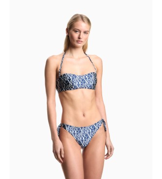 Emporio Armani Bikini Logomania niebieski