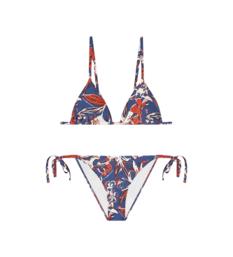 Emporio Armani Bikini Logomania granatowe