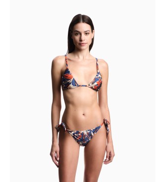 Emporio Armani Bikini Logomania granatowe