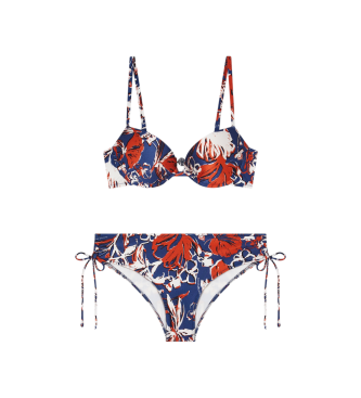 Emporio Armani Bikini we wzór kwiatowy