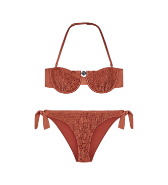 Emporio Armani Bikini Smoking marron
