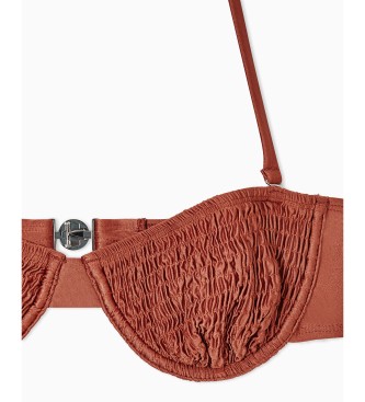 Emporio Armani Bikini Smoking marron
