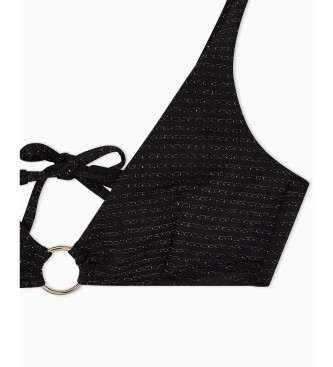 Emporio Armani Bikini Lurex czarne