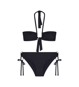 Emporio Armani Svart Lurex Bikini