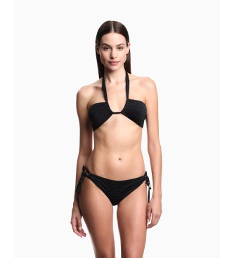 Emporio Armani Svart Lurex Bikini