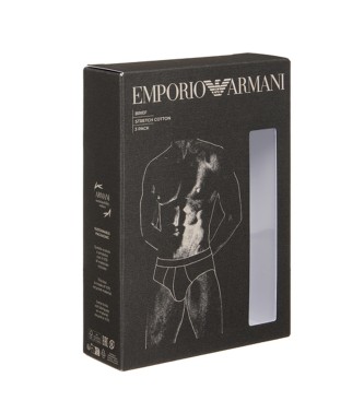 Emporio Armani Slip Stretch Piquet marinblå