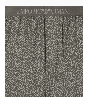 Emporio Armani Boxers Pattern Mix groen