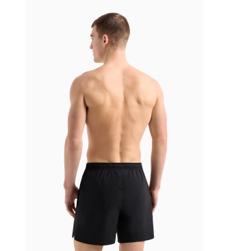 Emporio Armani Plain black swimming costume