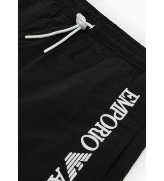 Emporio Armani Plain black swimming costume