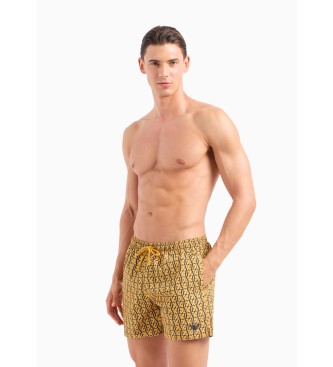 Emporio Armani Yellow boxer shorts