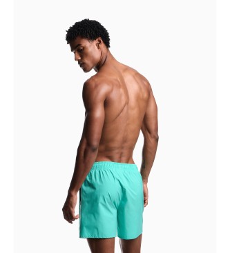 Emporio Armani Maillot de bain essentiel turquoise
