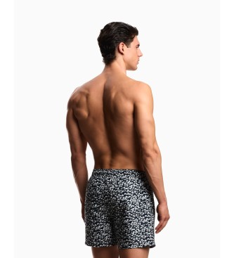 Emporio Armani Maillot de bain � recouvrement bleu marine