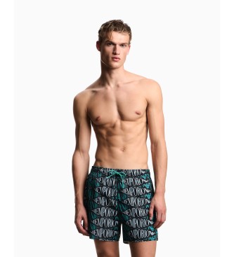Emporio Armani Design swimming costume black