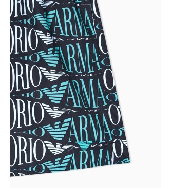 Emporio Armani Design swimming costume black