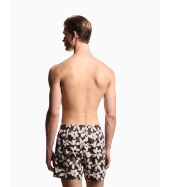 Emporio Armani Maillot de bain vert aigle