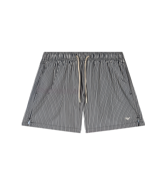 Emporio Armani Sortstribet badedragt