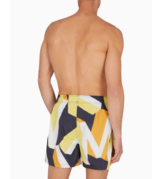 Emporio Armani Pantaloncini da bagno stile boxer multicolore