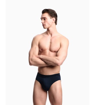 Emporio Armani Slip Soft Modal blu navy
