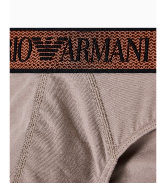 Emporio Armani Slip Asv marron
