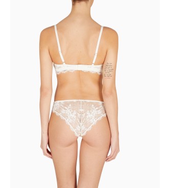 Emporio Armani Slip en dentelle ternelle blanc cass