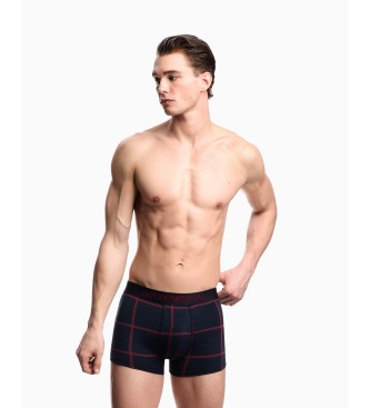 Emporio Armani Set regalo blu navy per le feste con boxer e calzini
