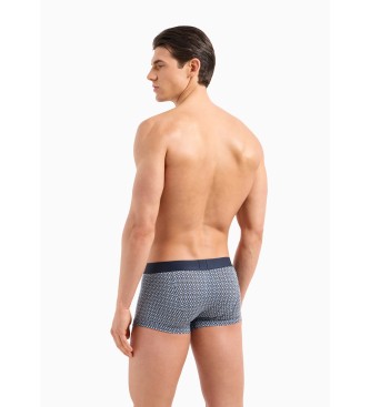 Emporio Armani PACOTE DE DUAS CALAS BXER COM ESTAMPAGEM MISTA multicoloridas  