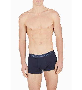 Emporio Armani PAQUET DE DEUX Pantalons BXER BRIEF AVEC STAMPINGS MIXTES multicolores  