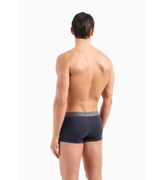 Emporio Armani PACK DI DUE BOXER CON STAMPE MISTE MULTICOLORE