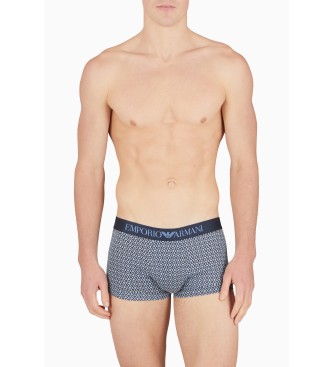 Emporio Armani Boxer Klassiek patroon mix blauw