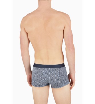 Emporio Armani Boxer Classic Pattern Mix bleu