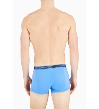 Emporio Armani PAKKE MED TRE BOXERSHORTS MED KERNELOGOBND  flerfarvet