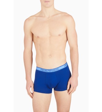 Emporio Armani PAKKE MED TRE BOXERSHORTS MED KERNELOGOBND  flerfarvet