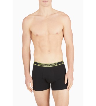 Emporio Armani Pakke med 3 boxershorts Core Logoband sort