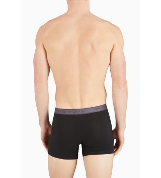 Emporio Armani Pack de 3 boxers Core Logoband preto, cinzento