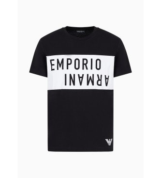 Emporio Armani T-shirt ousada preta