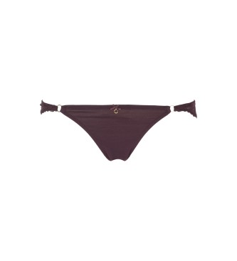 Emporio Armani Culotte en dentelle de viscose Dreamy Lilas