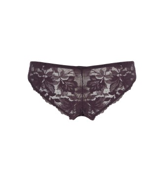 Emporio Armani Lilac Dreamy Viscose Lace Panty