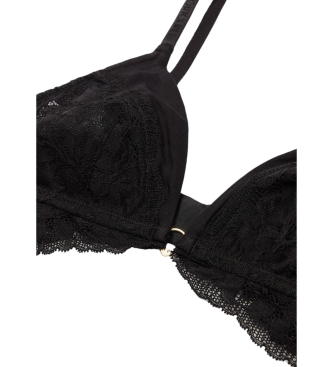 Emporio Armani Sujetador de tringulo Dreamy Viscose negro