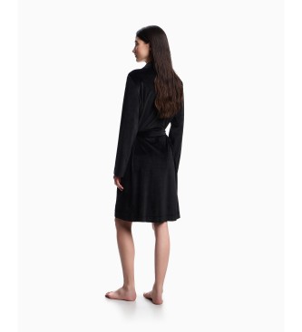 Emporio Armani Dressing Gown black