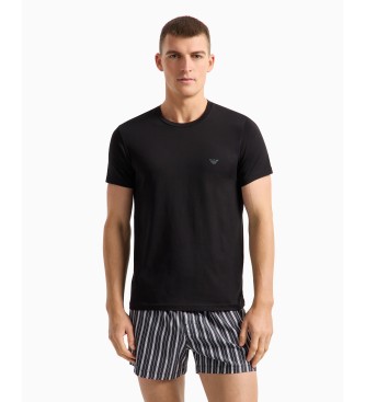 Emporio Armani Pakke med 2 home Endurance T-shirts Sort, hvid