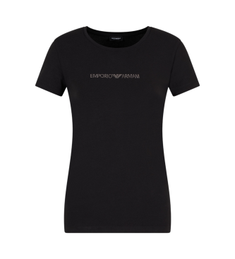 Emporio Armani Essential Studs Logo Home T-shirt svart