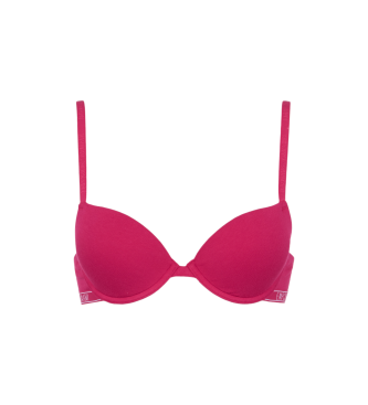 Emporio Armani Essential Studs Logo push up bra pink