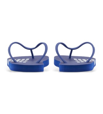 Emporio Armani Gummiflipflops mit blauem Logo