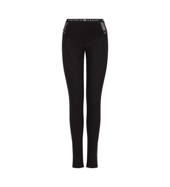 Emporio Armani Legging homewear Iconic Logoband Preto