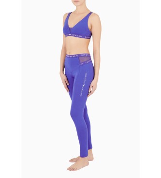 Emporio Armani Legging homewear Iconic Logoband lila