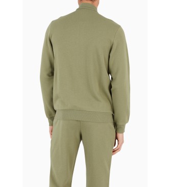 Emporio Armani Iconisch Terry sweatshirt groen