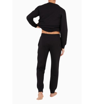 Emporio Armani Tracksuit Iconic Terry black