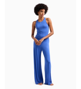 Emporio Armani Mono Microtachuelas azul