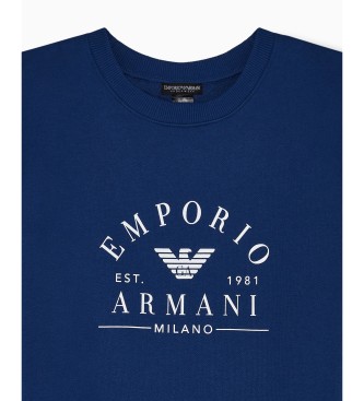 Emporio Armani Loungewear navy sweatshirt